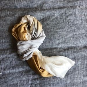 Club Monaco Silk Gradient Ombré Scarf - NWOT